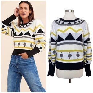 JEN’S PIRATE BOOTY Mamba Balloon Sleeve Sweater Size M/L
